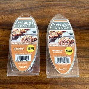 Yankee Candle Fragranced Wax Melts Pumpkin Banana Scone